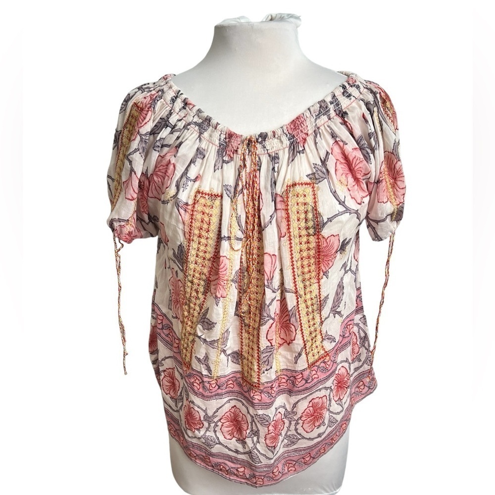 Bell by Alicia Bell Embroidered Blouse  - Small